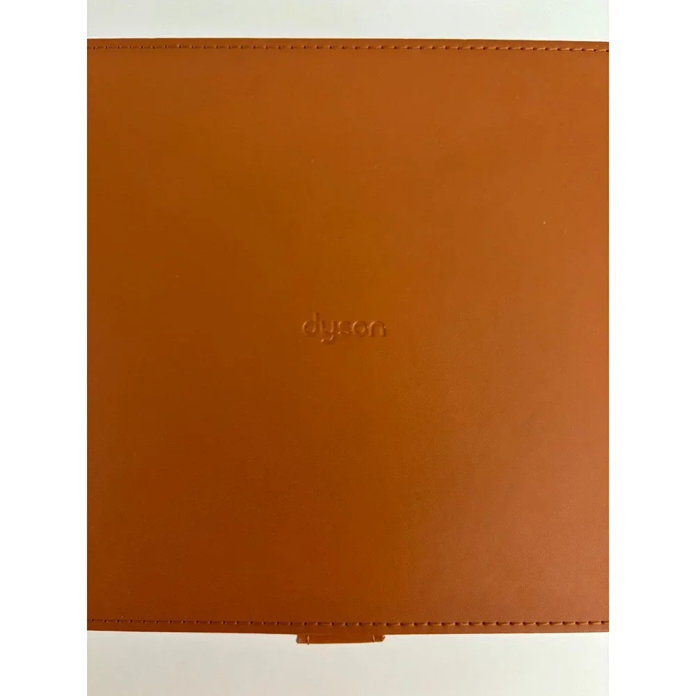 Dyson Airwrap Supersonic Presentation Case Tan Brown Storage Box Magnetic Clasp